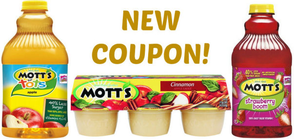 Mott's New Coupon