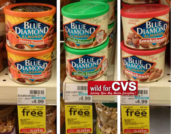 Blue Diamond Almonds Just $1 Each!