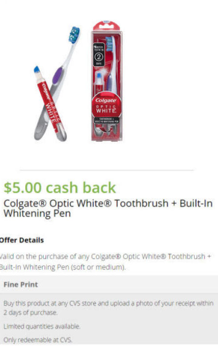 Colgate Snap CVS ECB