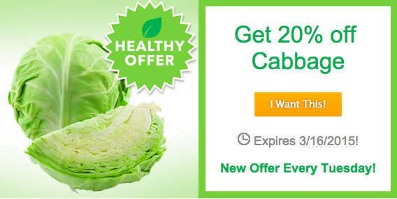 Cabbage coupons