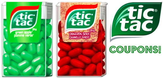 Tic Tac Coupons