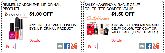 Sally Hansen Coupons