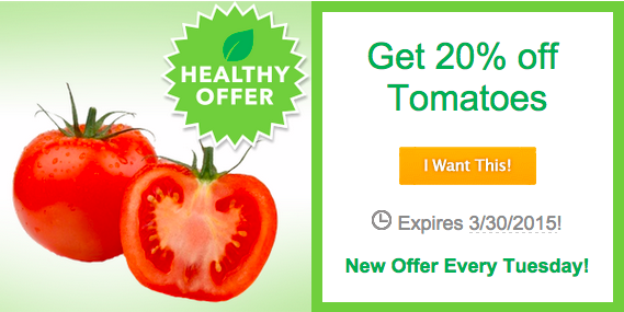 Cash Back on Tomatoes