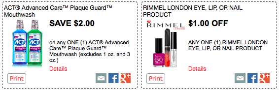 Rimmel Coupons