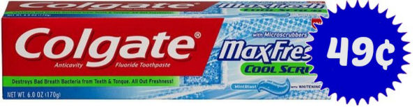 Colgate 49¢ Next Week