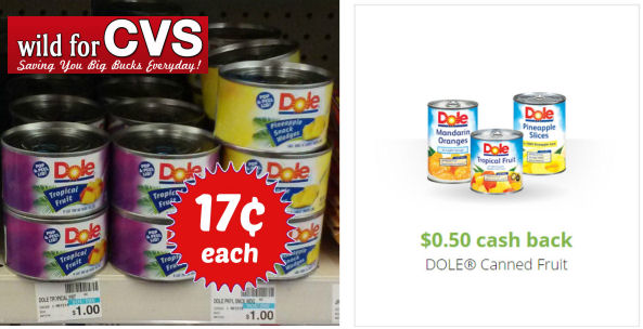 Dole Fruit Cans Just 17¢ Each!