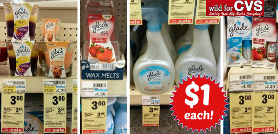 Glade Products As Low As $1!