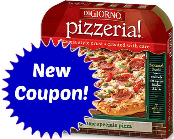 New Coupon for DiGiorno Pizzeria! Pizza!