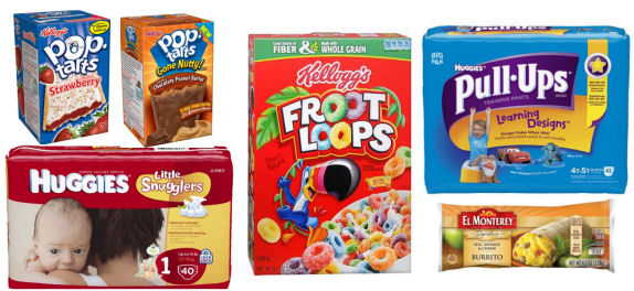 Kellogg's, Huggies & More Coupons