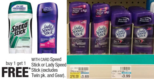 Hurry! Grab Coupon for $1 Lady SpeedStick!