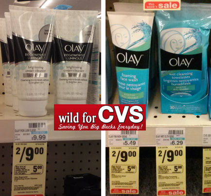 Higher Limit on Olay Cleansers = $1.36 Each!