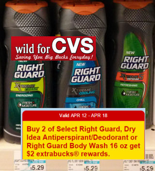 Right Guard Body Wash Deals