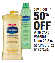 Vaseline Sale at CVS