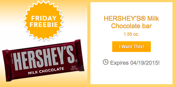 Free Hershey's Bars