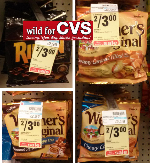 Riesen & Werther's Candies As Low As 50¢!