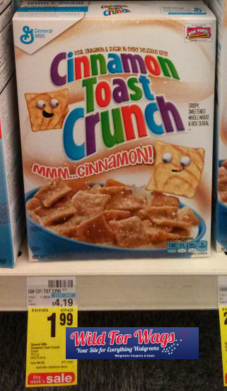 Cinnamon Toast Crunch As Low As $1.24!