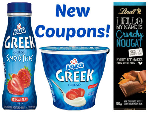 New Coupons -- Lala Greek Yogurt & More!