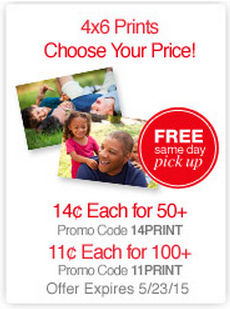 CVS photo Deals Thru 5/23