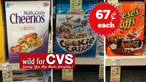 New General Mills Cereals - As Low As 67¢ Per Box!