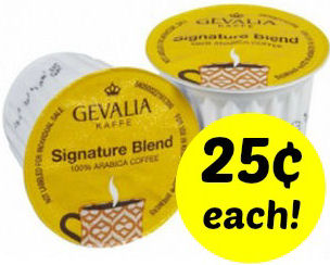 New Gevalia Coupon = Just 25¢ Per K-Cup on 6/7!