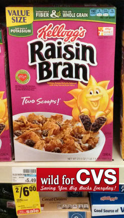 New Kellogg's Raisin Bran Coupon + Sale!