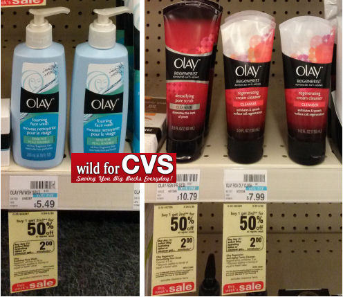 Save Up To 67% on Olay Cleansers!