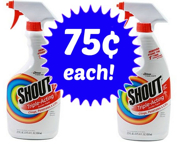 New Shout Coupon + ECB Deals - As low as 75¢ Each!