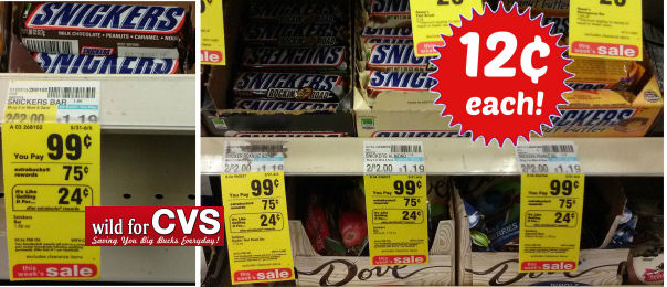 Snickers Just 12¢ Each!