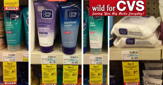 Clean & Clear Cleansers As Low As $3.16 Each