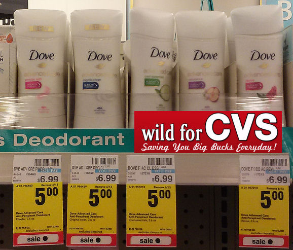 Dove Advanced Deodorant Just $1.50 (Reg. $6.99)!