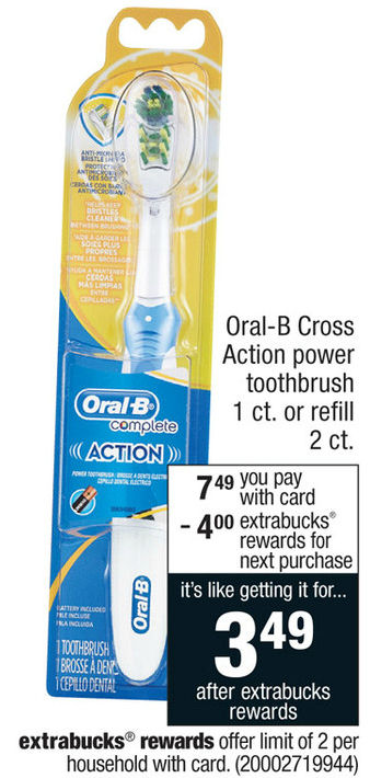 Oral-B Battery Powered Toothbrushes As Low As $1.49!