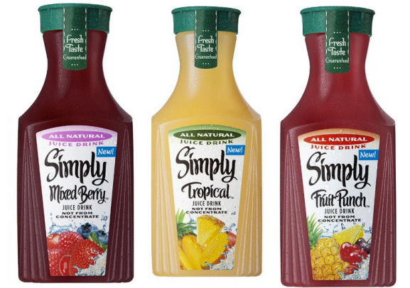 New Coupon for Simply Juice Drinks - Tropical, Mixed Berry & More!