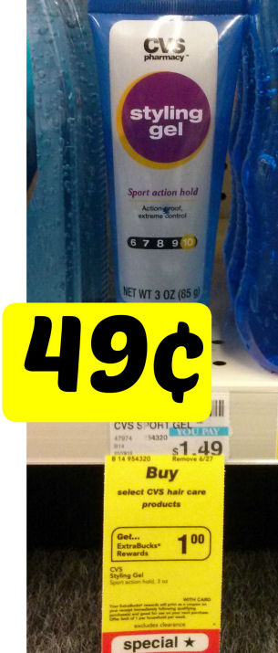 CVS Styling Gel Just 49¢ - No Coupons Needed!