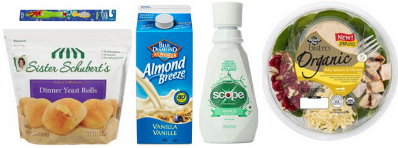 New Coupons: Crest Kids, Sister Schubert's, Almond Breeze & More!