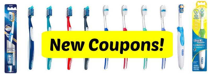 New Oral-B Coupons!