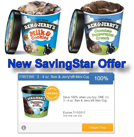 Free Ben & Jerry's Ice Cream