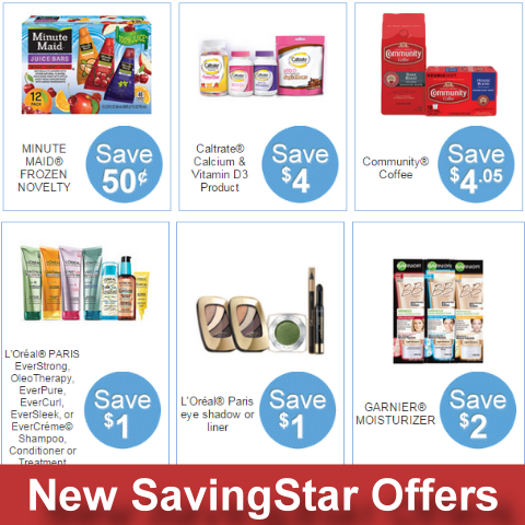 New SavingStar Offers