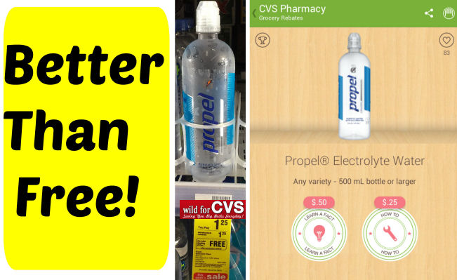 Better Than Free Propel Electrolyte Water!