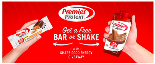 Free Premier Protein Sample