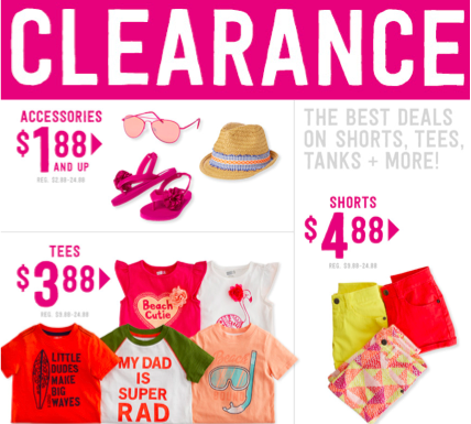 Gymboree Clearance Sale