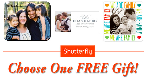 Shutterfly Free gift