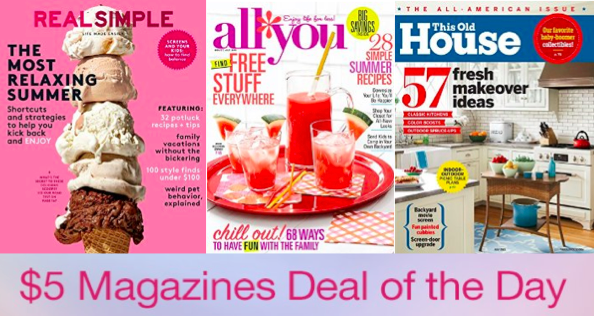 Real Simple Magazine deals