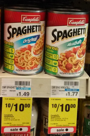 Spaghetti-Os coupons