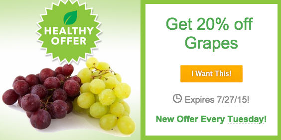 SavingStar Grapes Offer