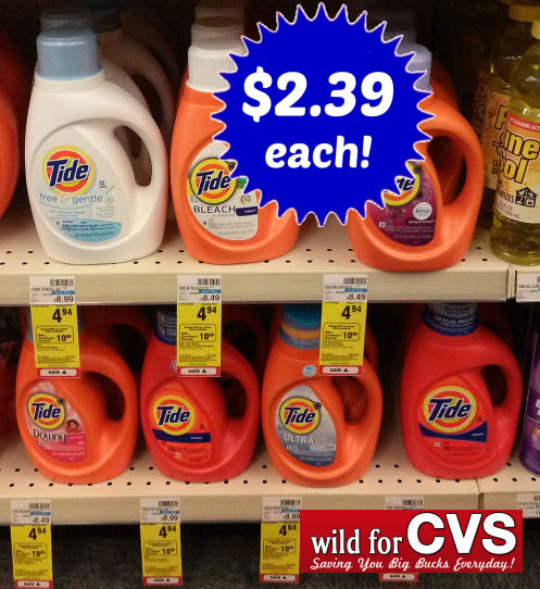 Tide Detergent As Low As $2.39 Each!