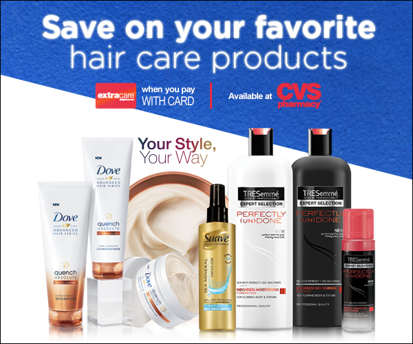 CVS Save on Your Favorite Hair Care Products