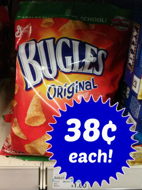 Bugles As Low As 38¢ Each Next Week!