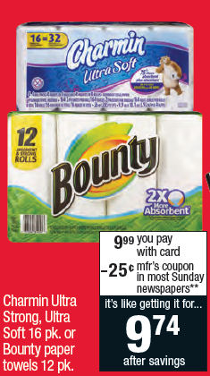 Charmin $6.16 For Each 16pk!