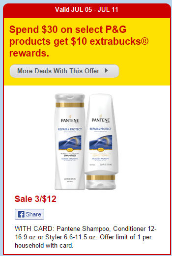 pantene deal