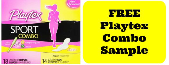 Free Playtex Combo Sample